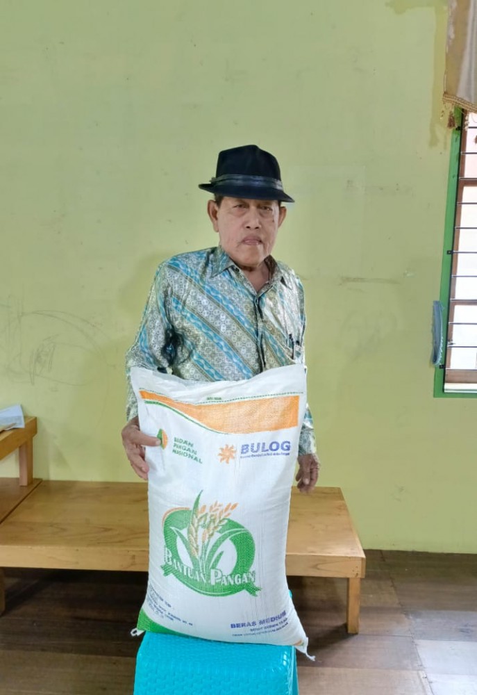 PEMBAGIAN BERAS BANTUAN PANGAN TAHUN 2024